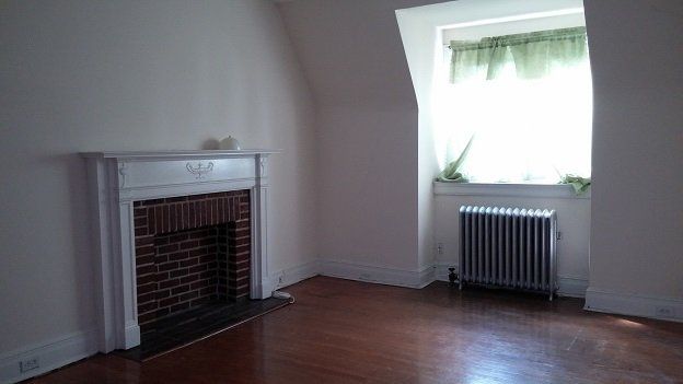 Fireplace | The Carolina Apartments