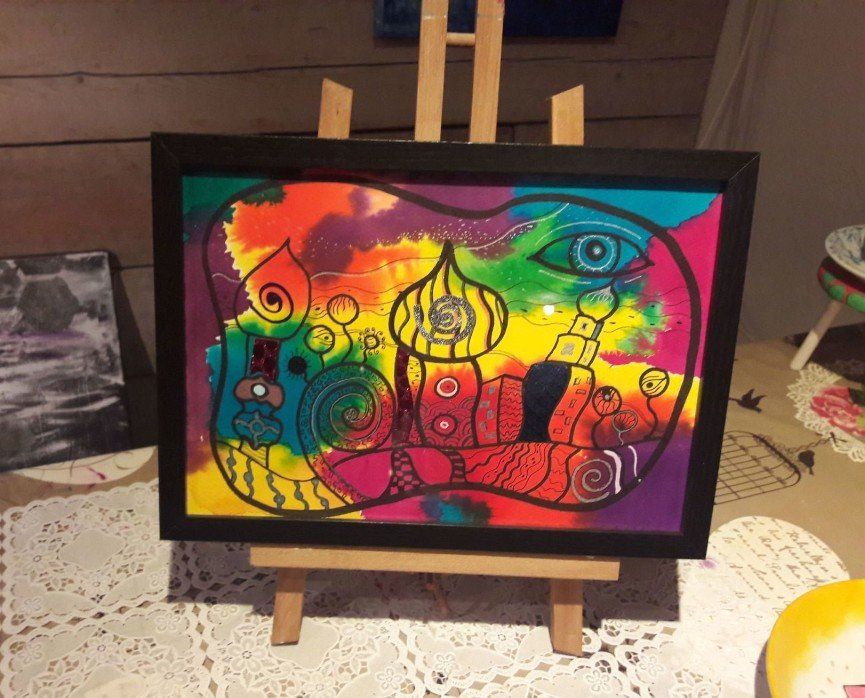 schilderen a la Hundertwasser workshop