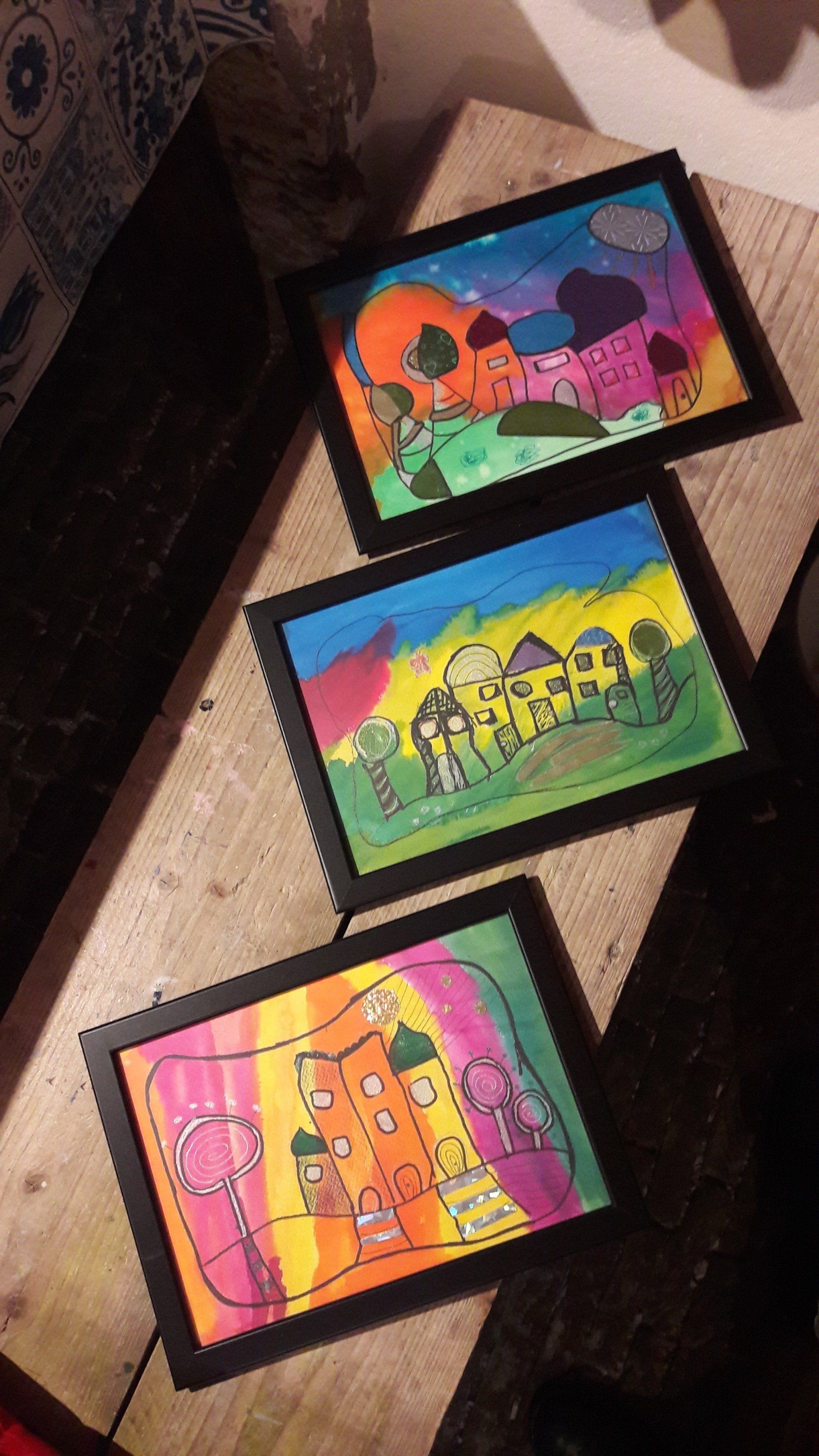 Schilderen Hundertwasser workshop