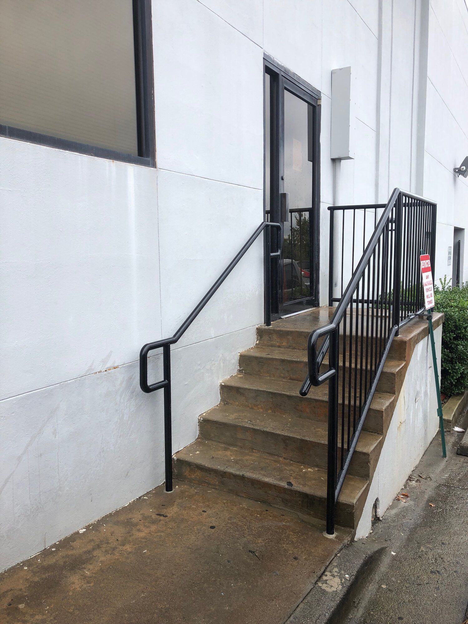 small commercial handrail