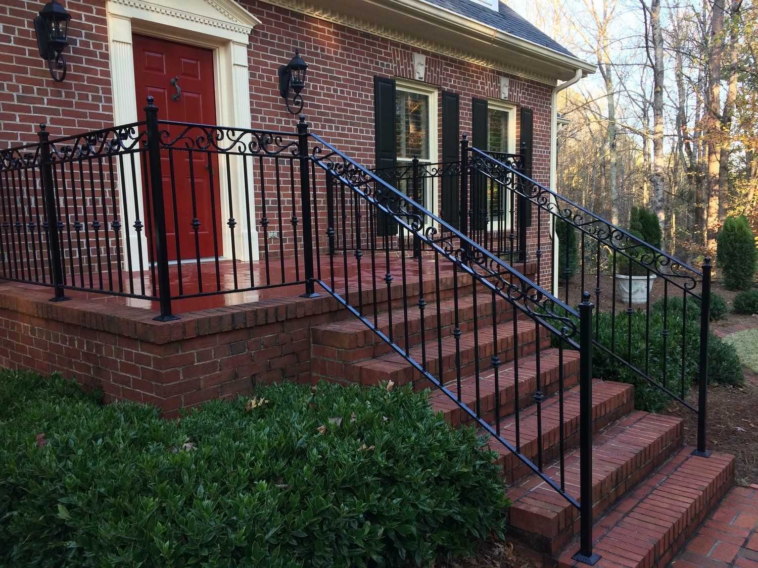 front steps railing