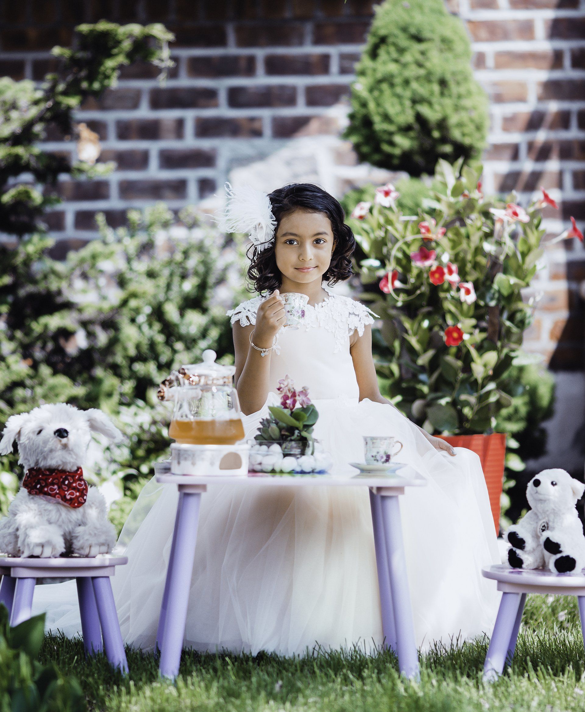 NYC Photographer | Kids Portrait | Golden Birthday | Itty Bitty Dress