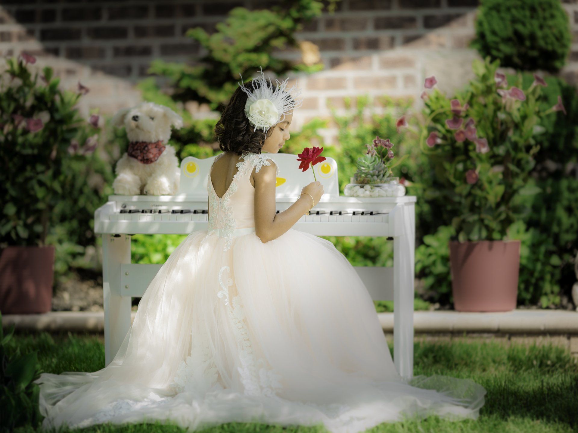NYC Photographer | Kids Portrait | Golden Birthday | Itty Bitty Dress