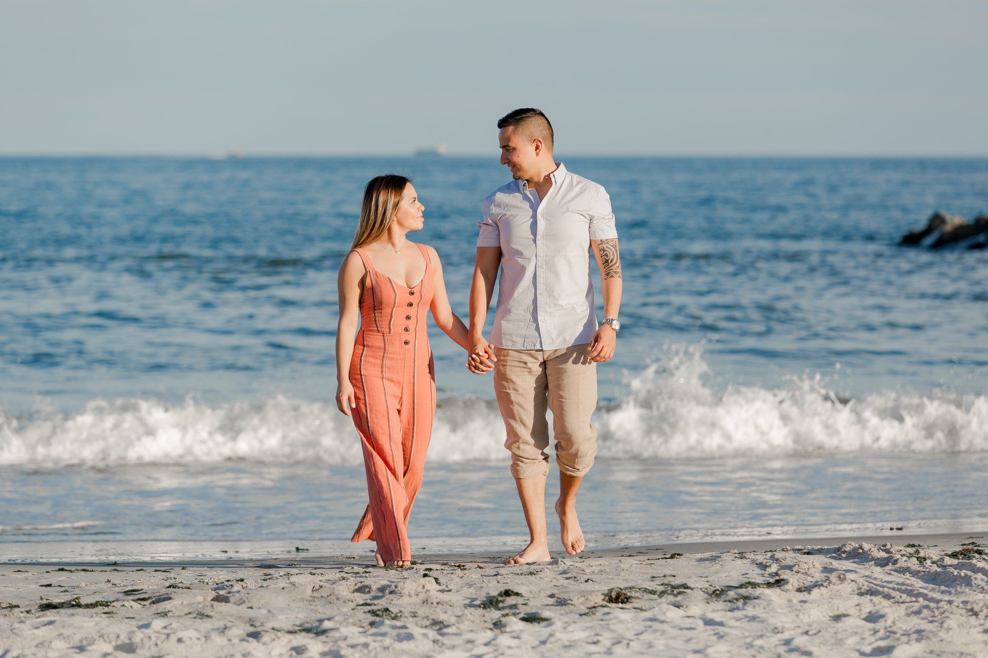 Engagement Photos | Beach Engagement Shoot | Long Island NY Engagement Photographer | Couples Shoot | Long Beach