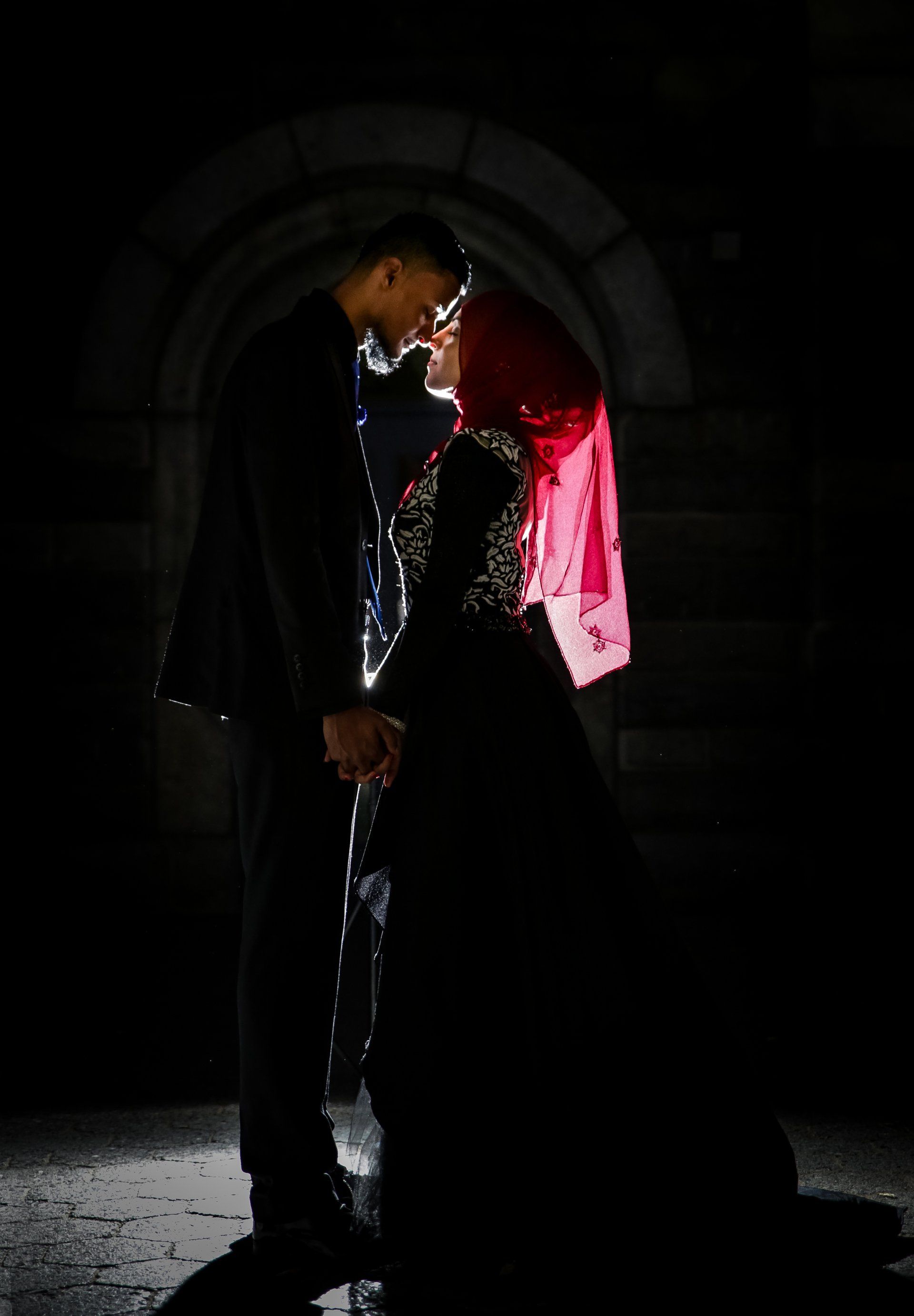 Muslim Engagement Photos | Hijab Muslim Engagement Shoot | Long Island NY Engagement Photographer | Outdoor Couples Shoot