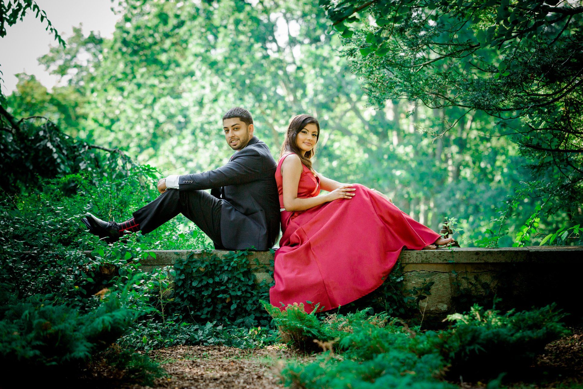 Engagement Photos | Engagement Shoot | NYC Engagement Photographer | Couples Shoot | New Jersey Botanical Gardens