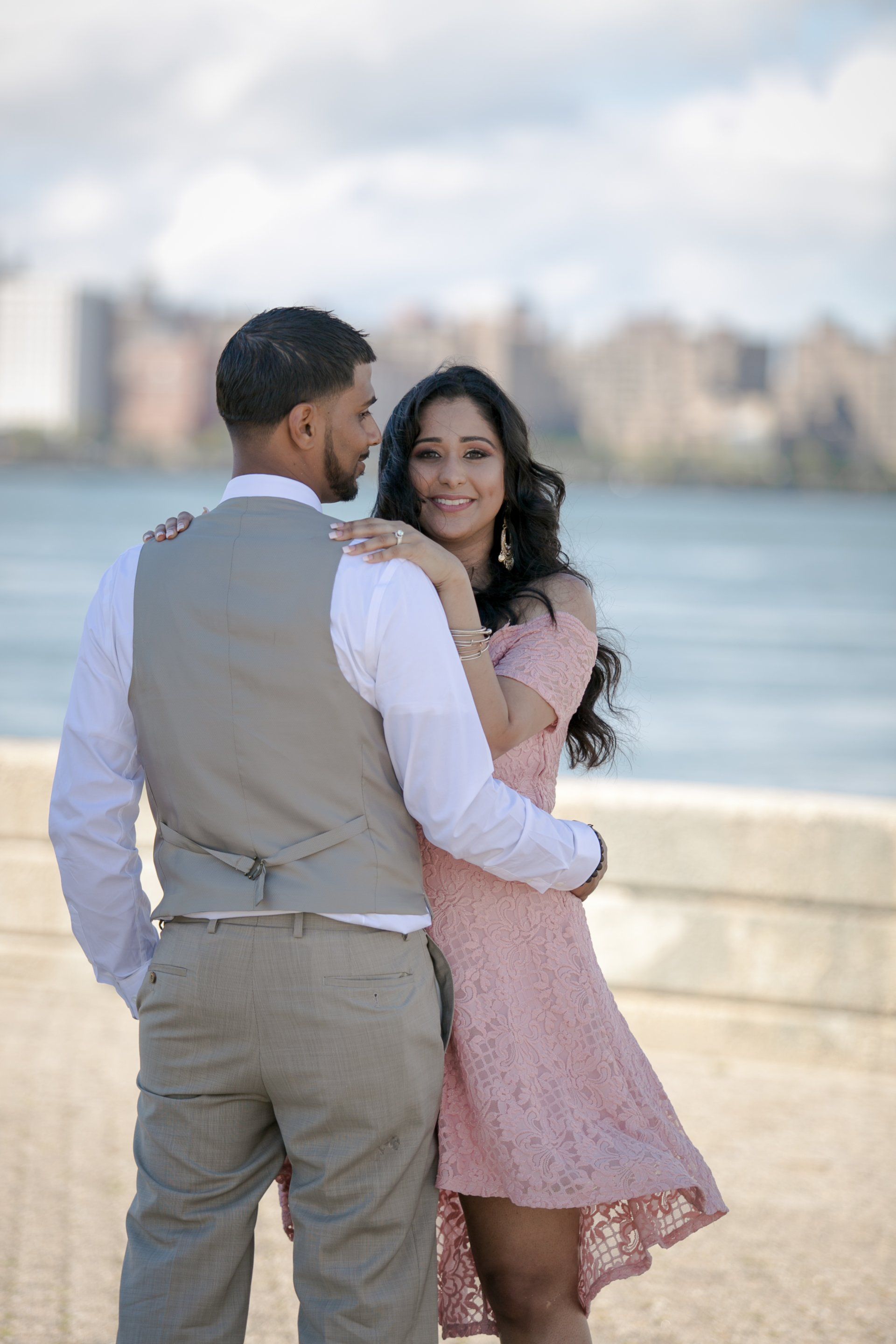 Roosevelt Island Proposal Engagement Photos | Proposal Engagement Shoot | NYC Engagement Photographer | Couples Shoot | Lighthouse