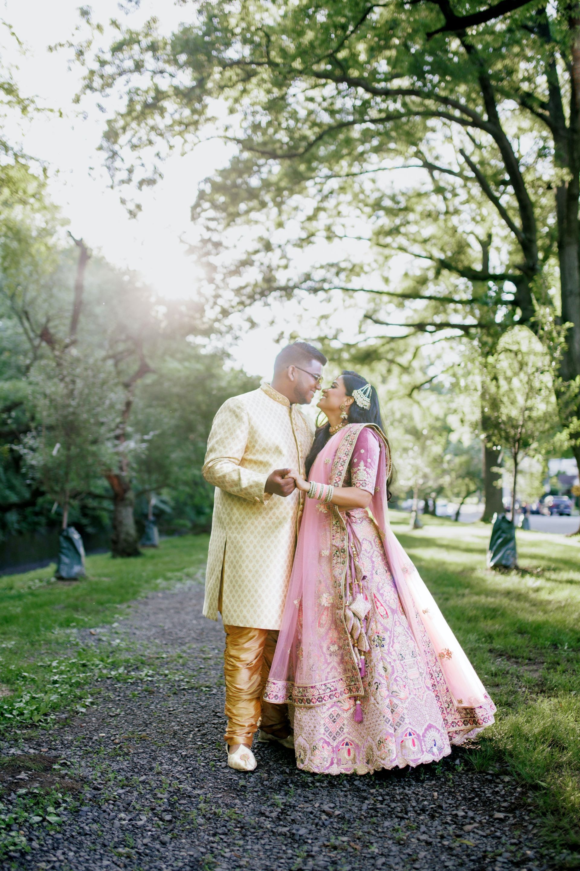 Engagement Photos | Engagement Shoot | Brooklyn NYC Engagement Photographer | Couples Shoot | Long Island NY Outdoor Indian Engagement Photoshoot | NY Indian Engagement Photos