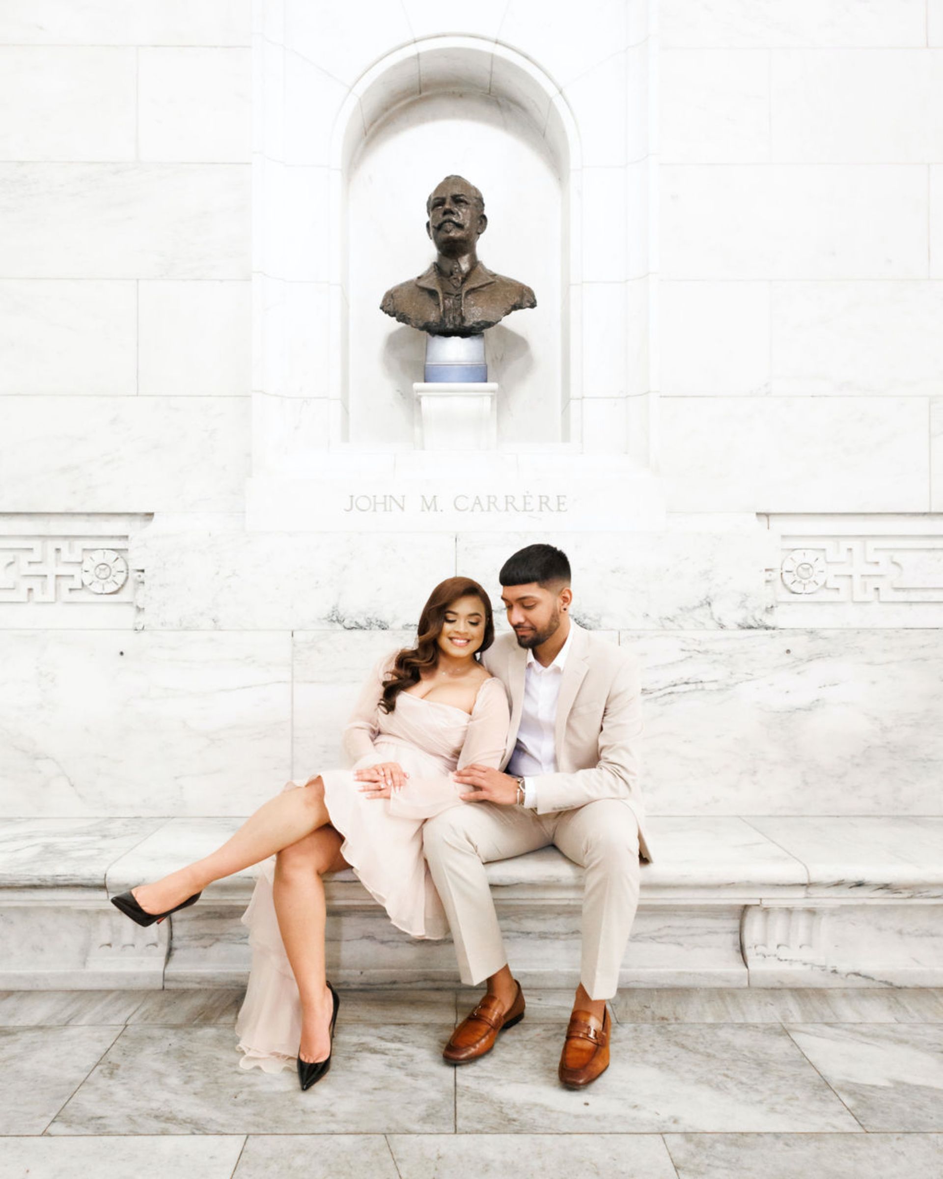 Engagement Photos | Engagement Shoot | NYC Engagement Photographer | Couples Shoot | NY Public Library Engagement Photoshoot | NY Public Library Engagement Photographer NY | Best Engagement Photographer