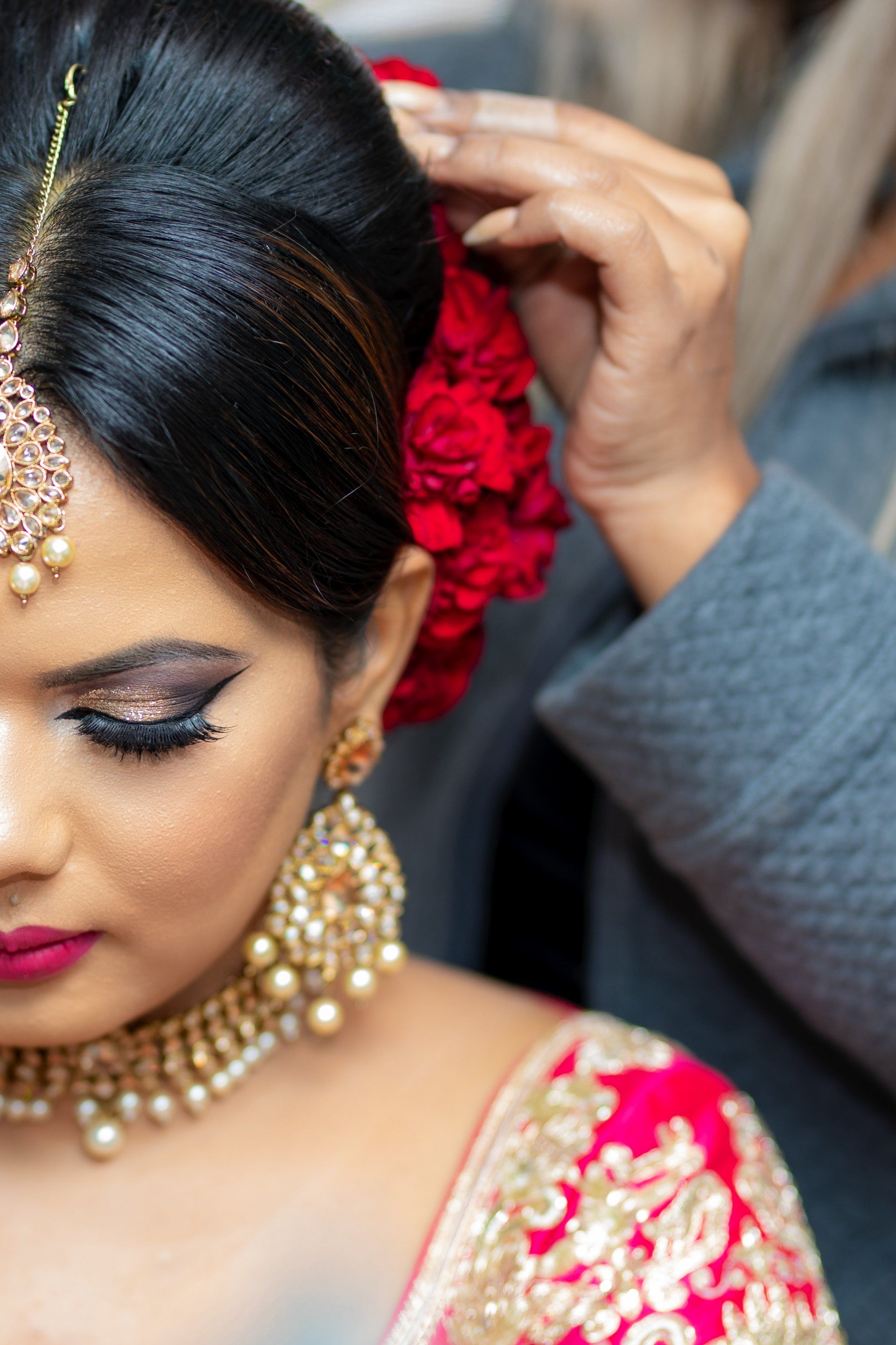 Best Indian Wedding Photographer in NYC | Indian Wedding Poses | Indian Wedding Photos | Wedding Prep Photos |