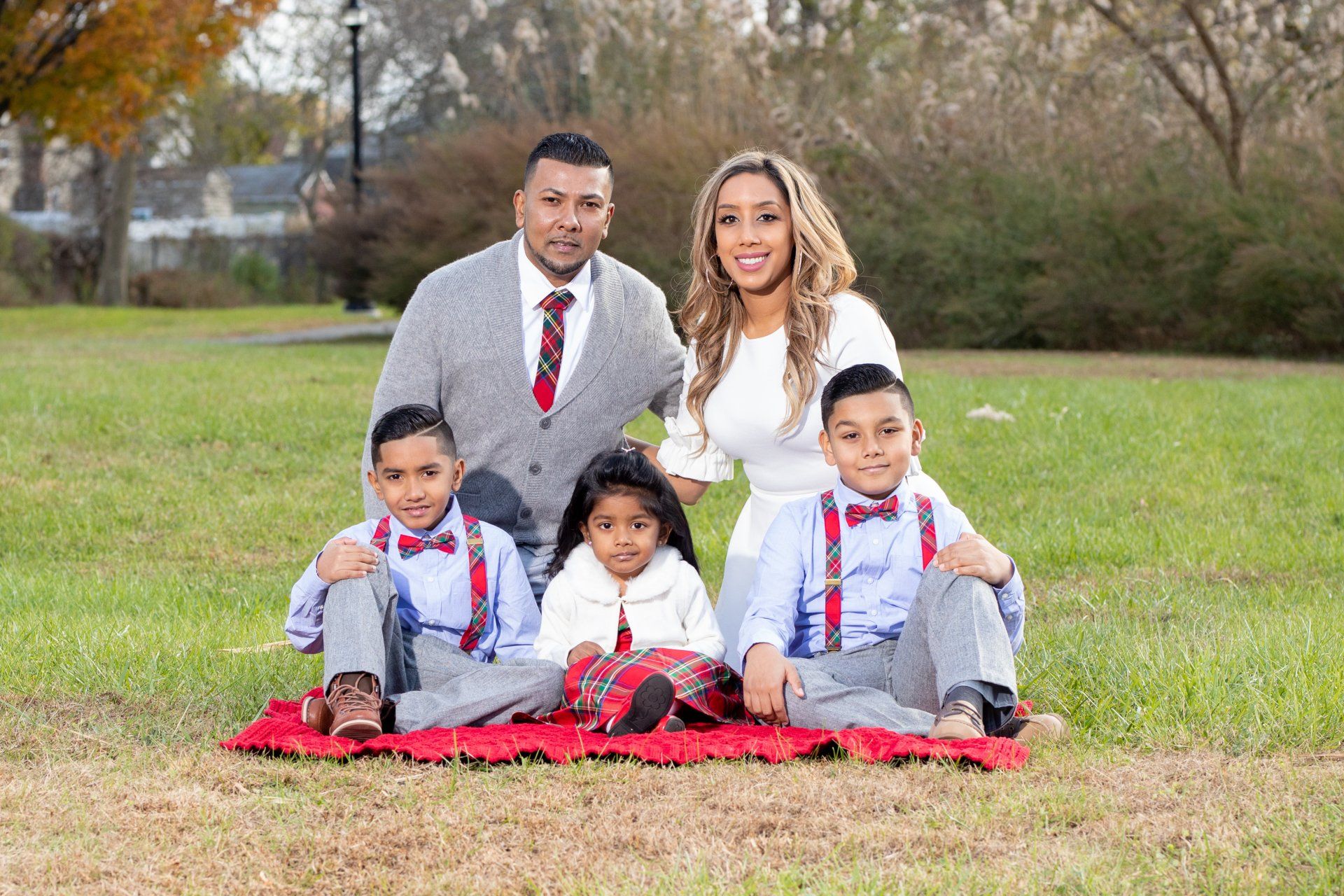 Outdoor Family Christmas Photos NYC | Creative Holiday Photos New York New Jersey | Professional Family Christmas Photos | Holiday Family Photos New York | Family Holiday Photoshoot NY