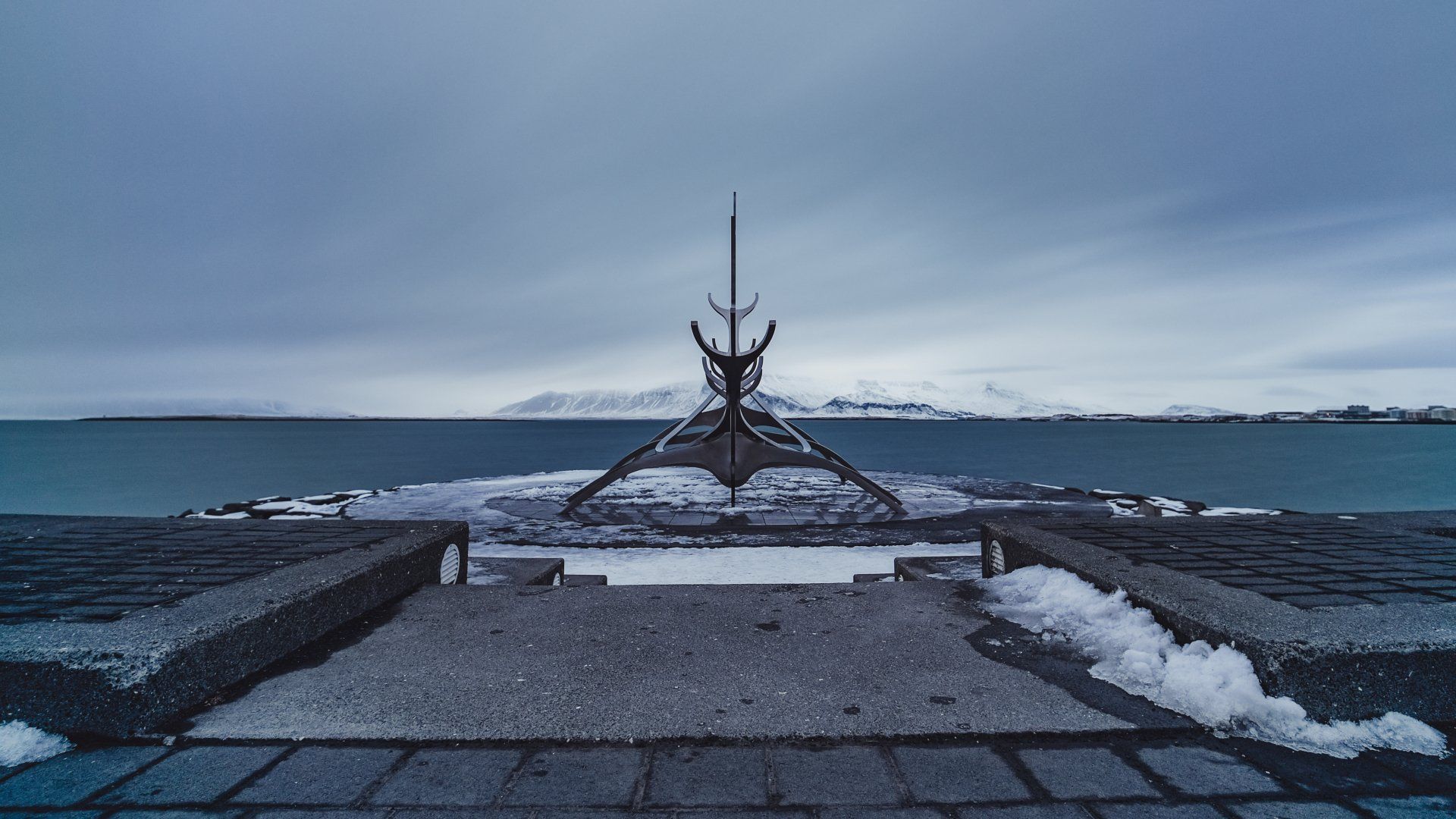 Travel Photography | Reykjavik Iceland | Iceland Travel | Sun Voyager Reykjavik | Solfar Sun Reykjavik Iceland | Metallic Sculptures Iceland | Reykjavik Sun Voyager