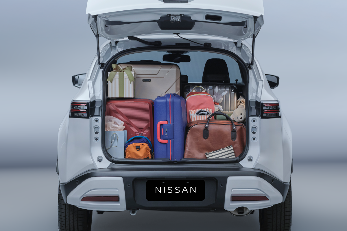 Porta-malas de 423 L do Novo Kait