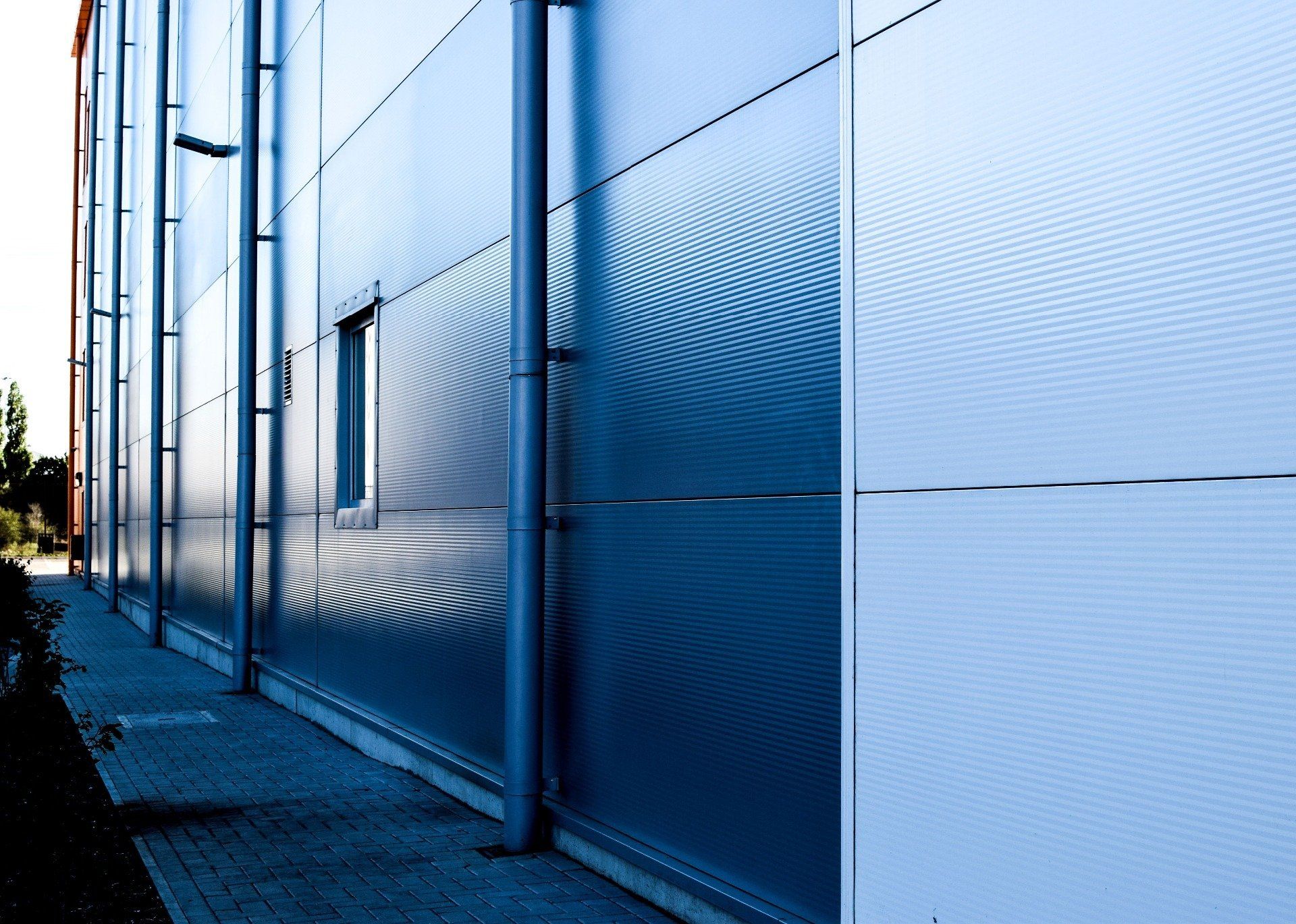 Cladding for commercial property