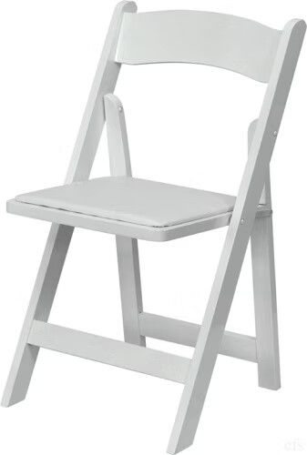 White Folding Chair ― Central Coast Events in Berkeley Vale, NSW