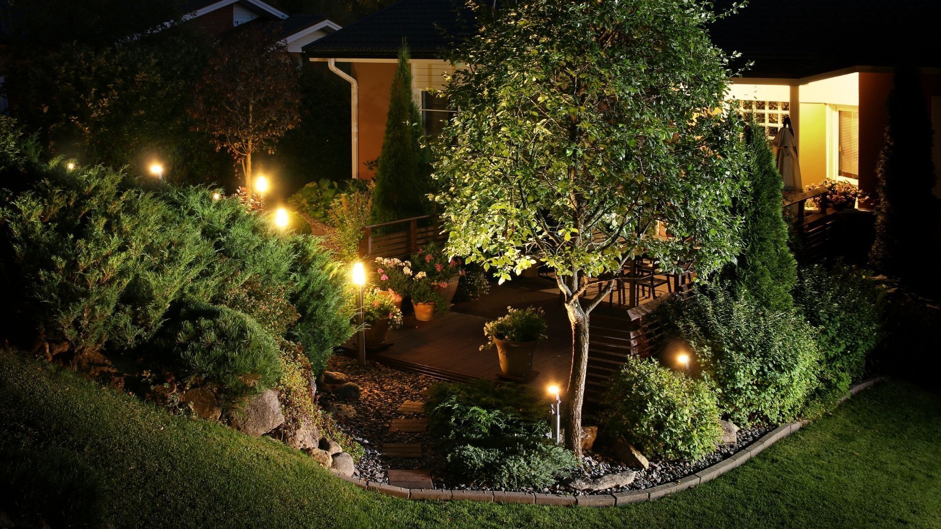home outdoor lighting