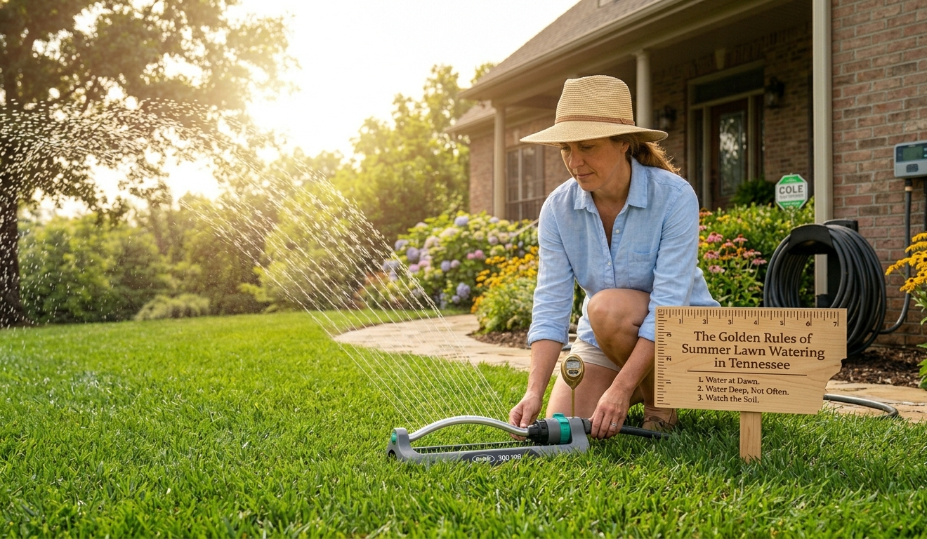 The Golden Rules of Summer Lawn Watering in Tennessee