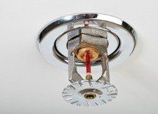 Fire protection services completed on a fire sprinkler in Orange County, CA