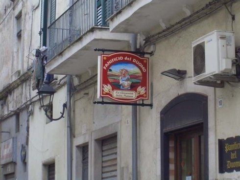 Insegna del panificio