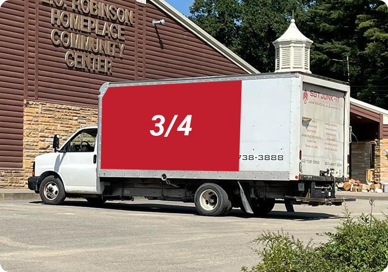 3/4 TRUCK LOAD