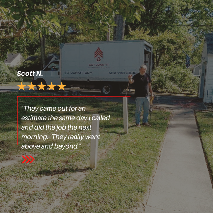 Louisville Junk Removal Sgt JunkIt