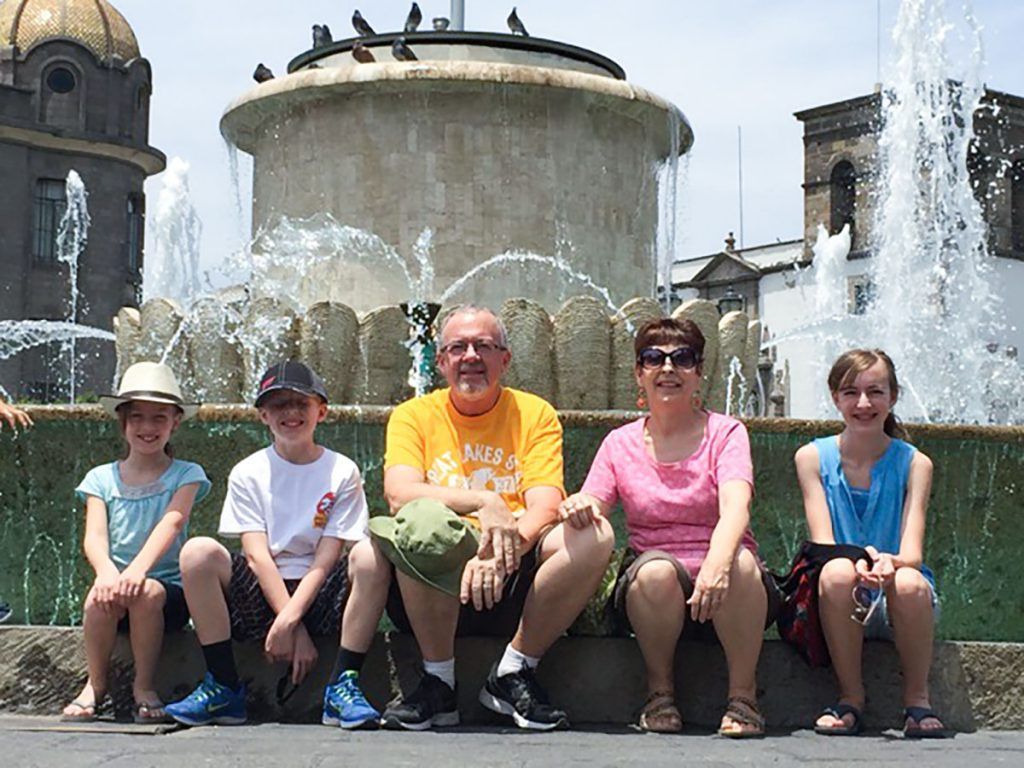 The grandchildren of missionaries get to spend time with their grandkids on their mission field in Mexico