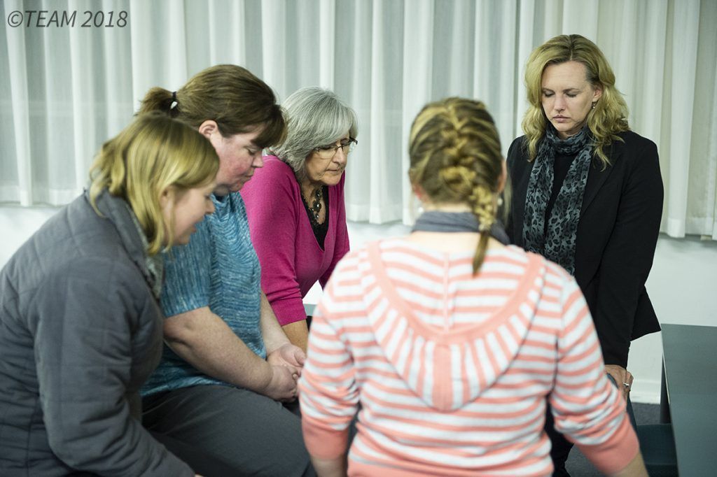 A group of women learn to rest in God's timing as they pray together.