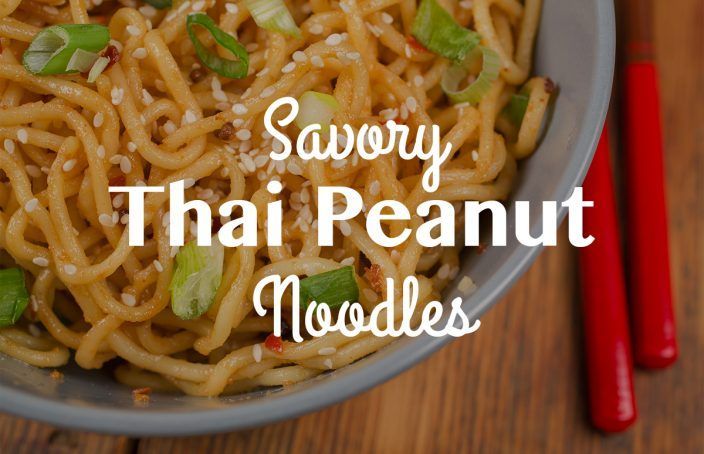 TEAM Eats: Recipe for Savory Thai Peanut Noodles