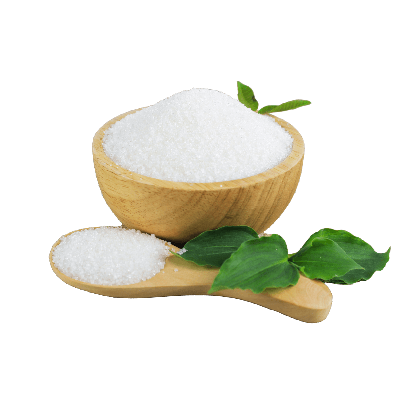 granulated sugar in a bowl