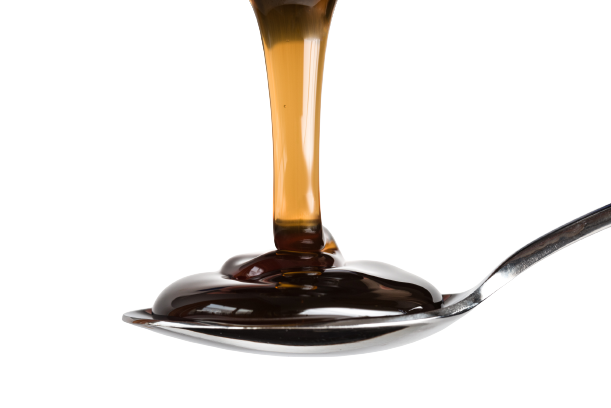 spoonful of corn syrup, showing glucose syrup vs corn syrup