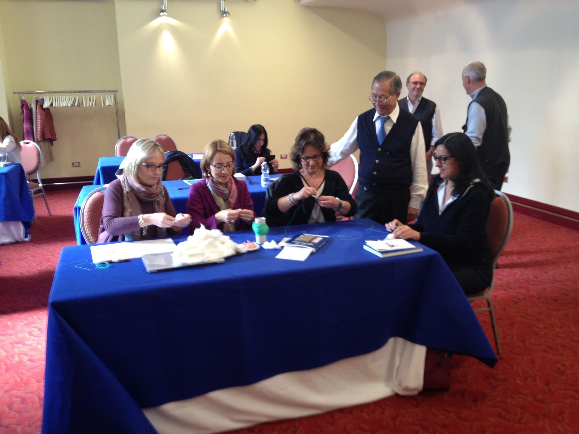 Pratica manuale degli allievi:
fase della preparazione