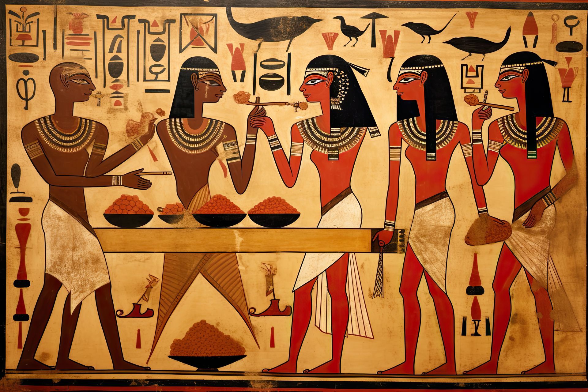 An Egyptian Hieroglyphic image