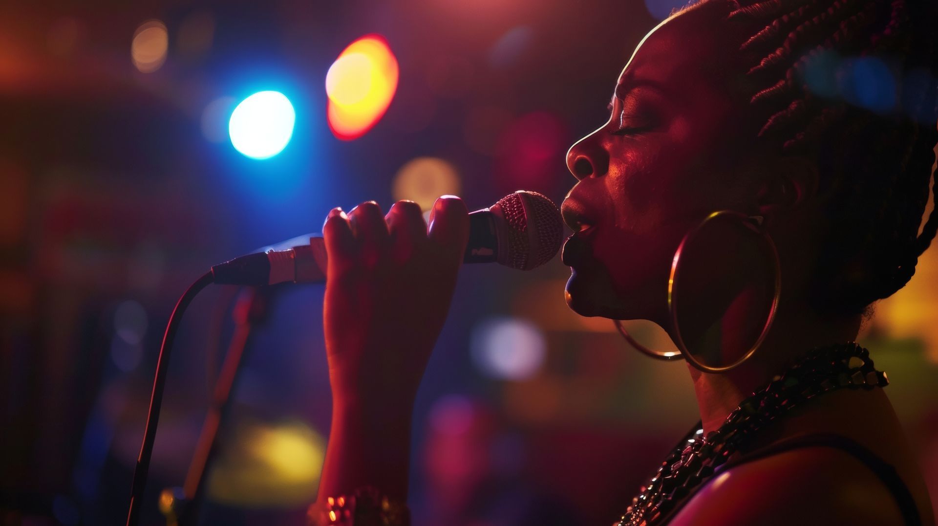 in-a-dimlylit-club-a-singer-belts-out-a-song