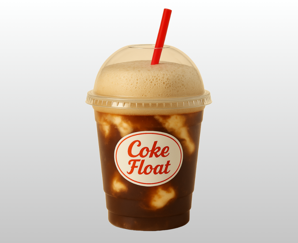 A coke float