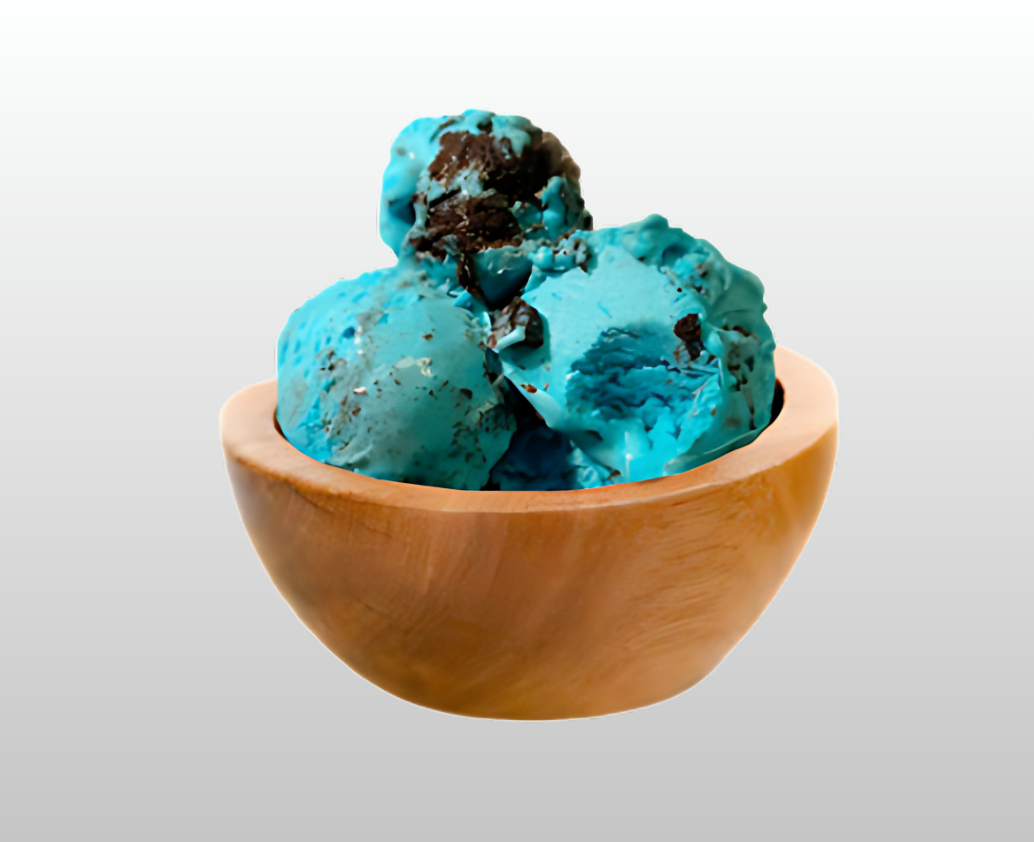 Cookie Monster Ice Cream/Gelato