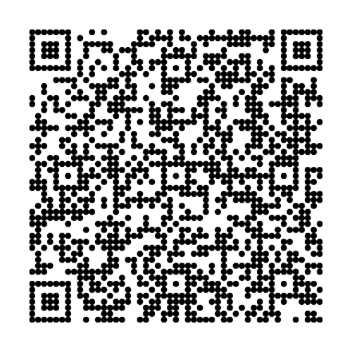 A black and white qr code on a white background.