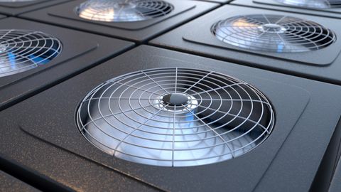 HVAC Fans Close Up — Las Vegas, NV — Absolute Air Conditioning & Heating