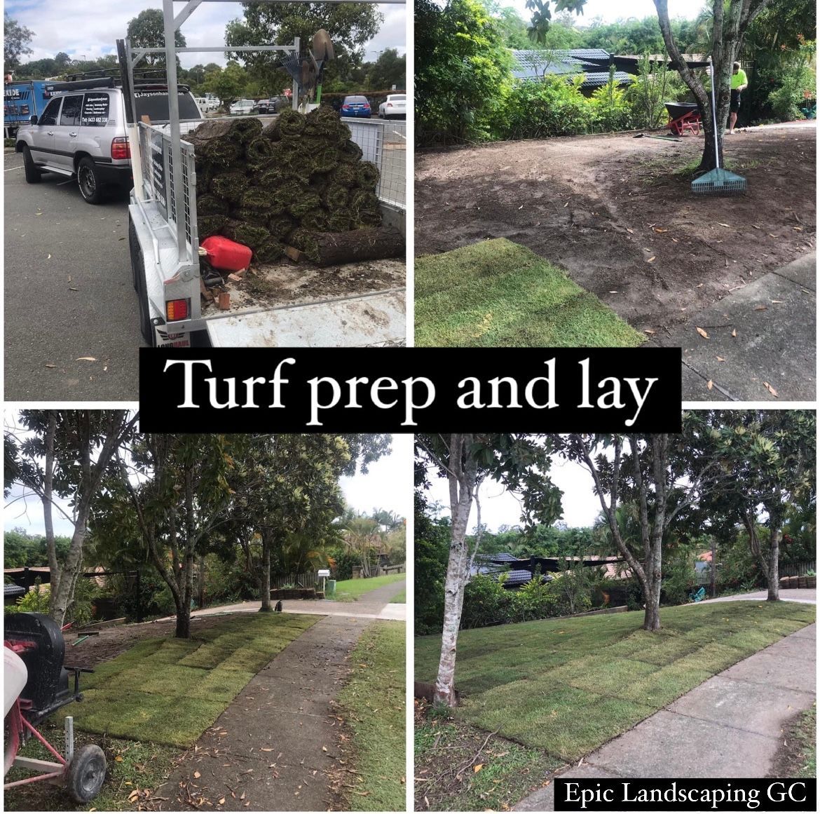 turf prep and lay