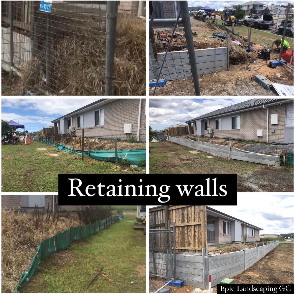 retaining walls