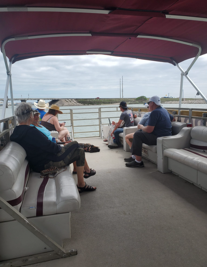 Boat passengers | Corpus Christi, TX | Padre Boat Tours