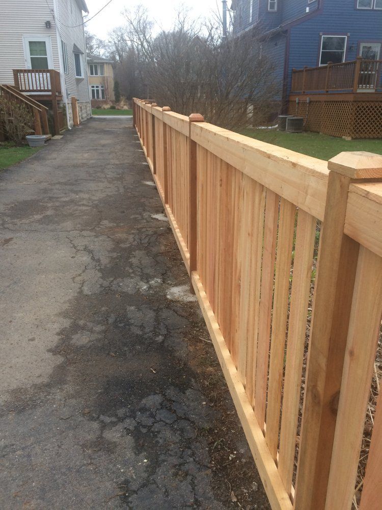 Top View of the Fence — Maywood, IL — Anaya and Sons Fence Company