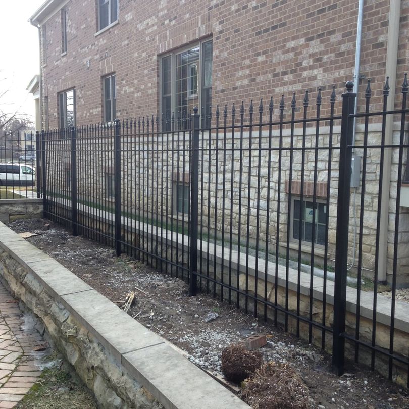 High Metal Fence — Maywood, IL — Anaya and Sons Fence Company