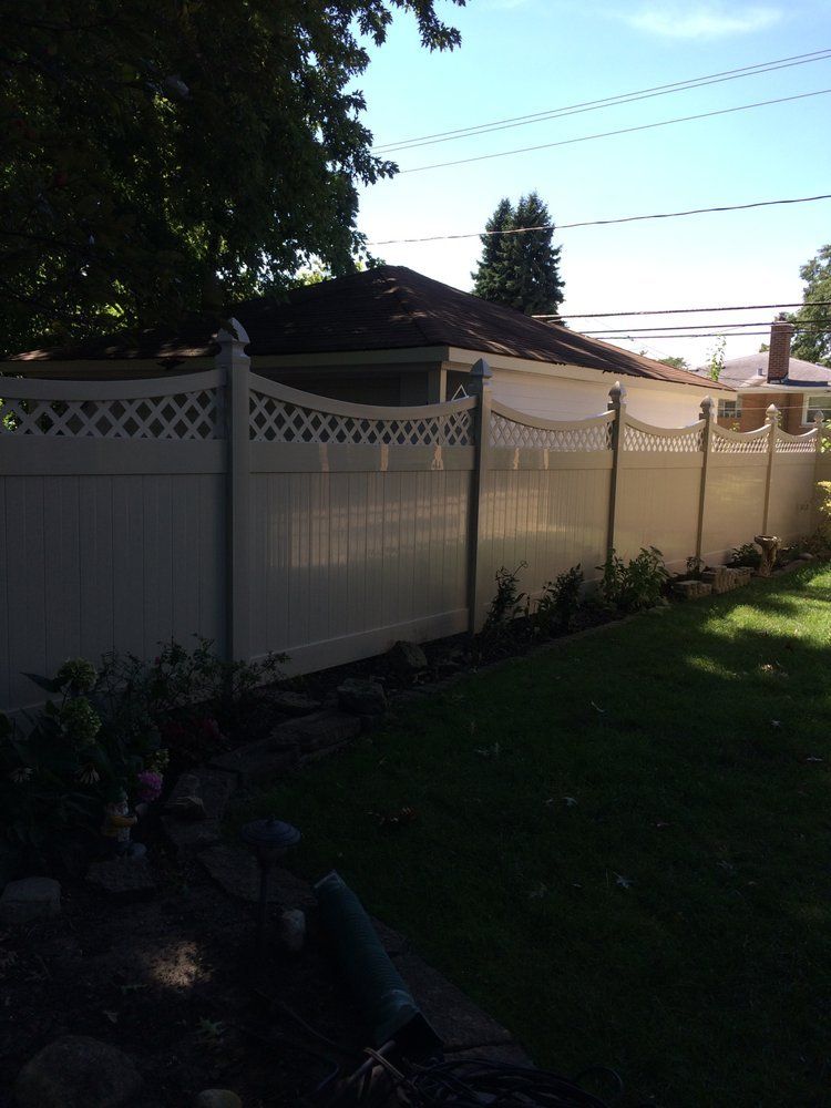 Fence with Ball Design on Top — Maywood, IL — Anaya and Sons Fence Company