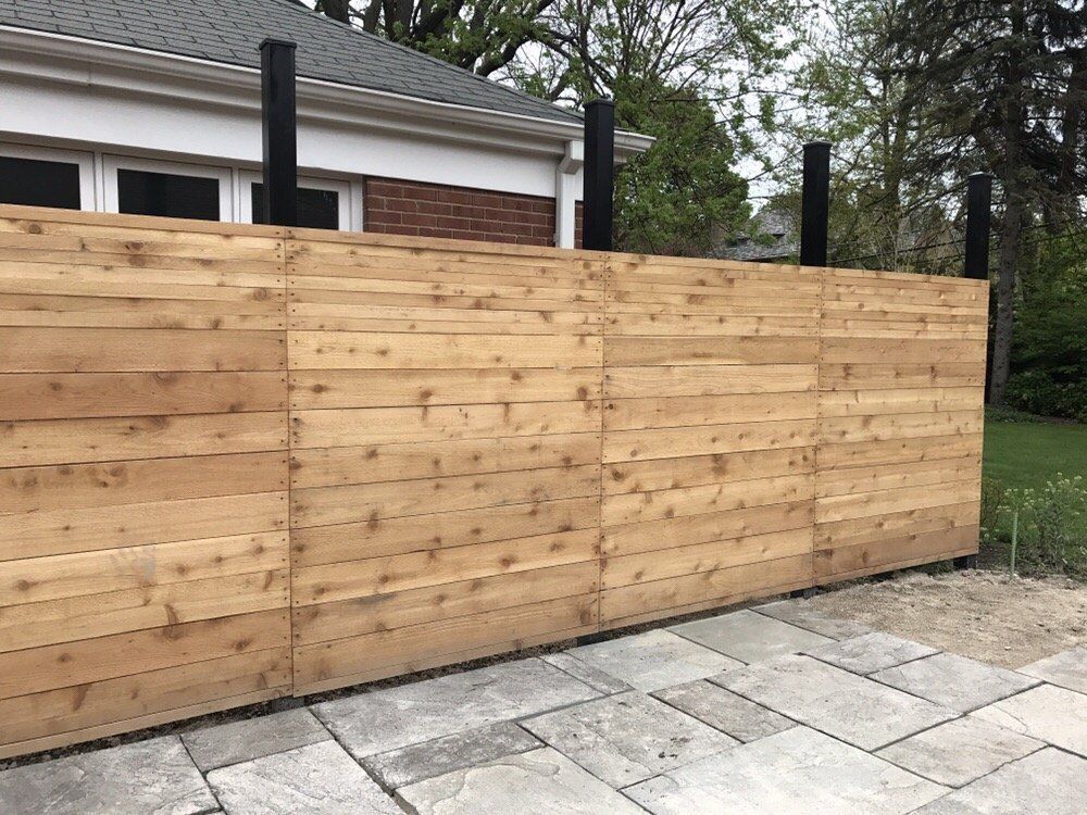 Fence Made with Pallet Wood — Maywood, IL — Anaya and Sons Fence Company