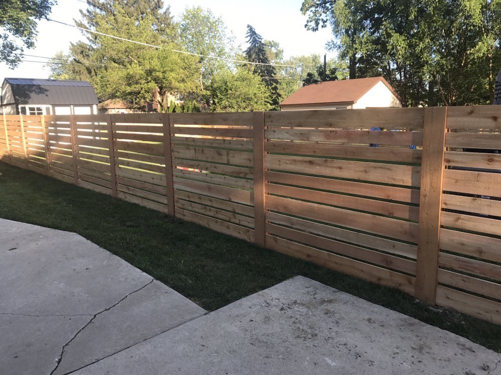 Horizontal Fence Style — Maywood, IL — Anaya and Sons Fence Company