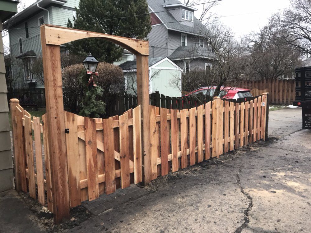 Custom Wood Fence — Maywood, IL — Anaya and Sons Fence Company