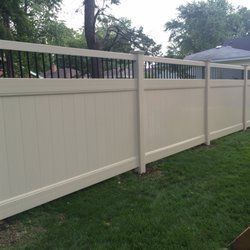 White Color Fence — Maywood, IL — Anaya and Sons Fence Company