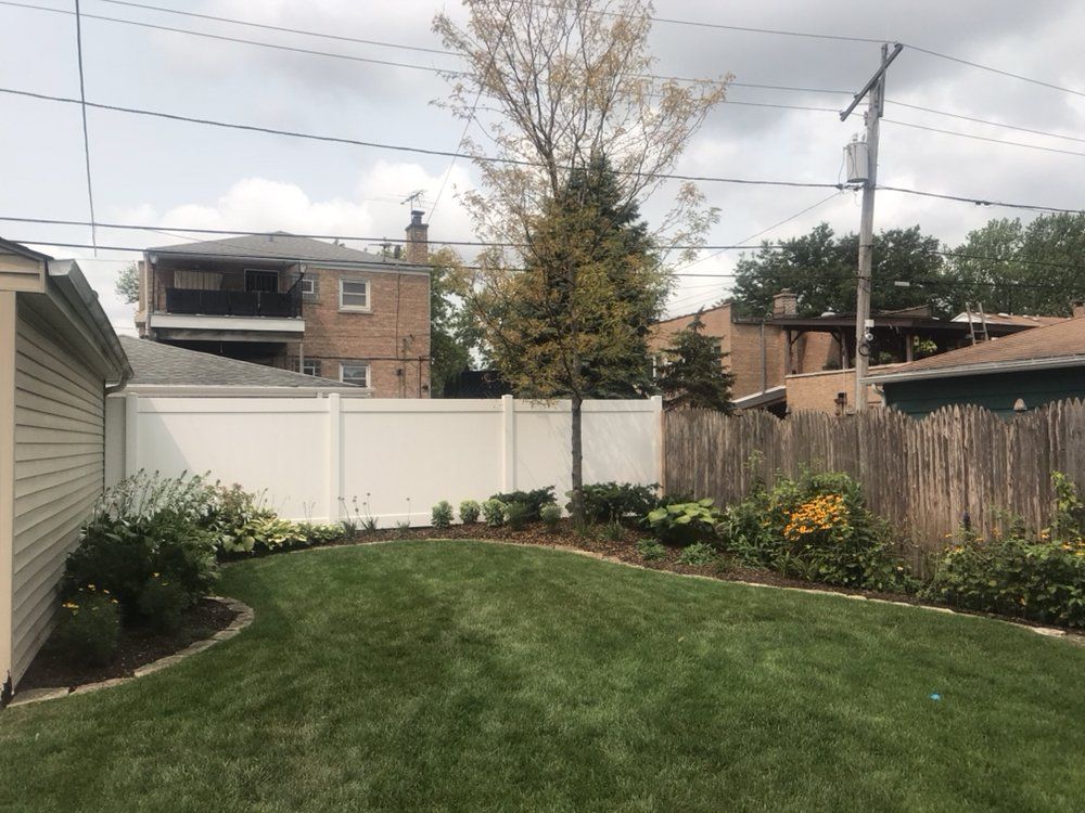 White Garden Fence — Maywood, IL — Anaya and Sons Fence Company
