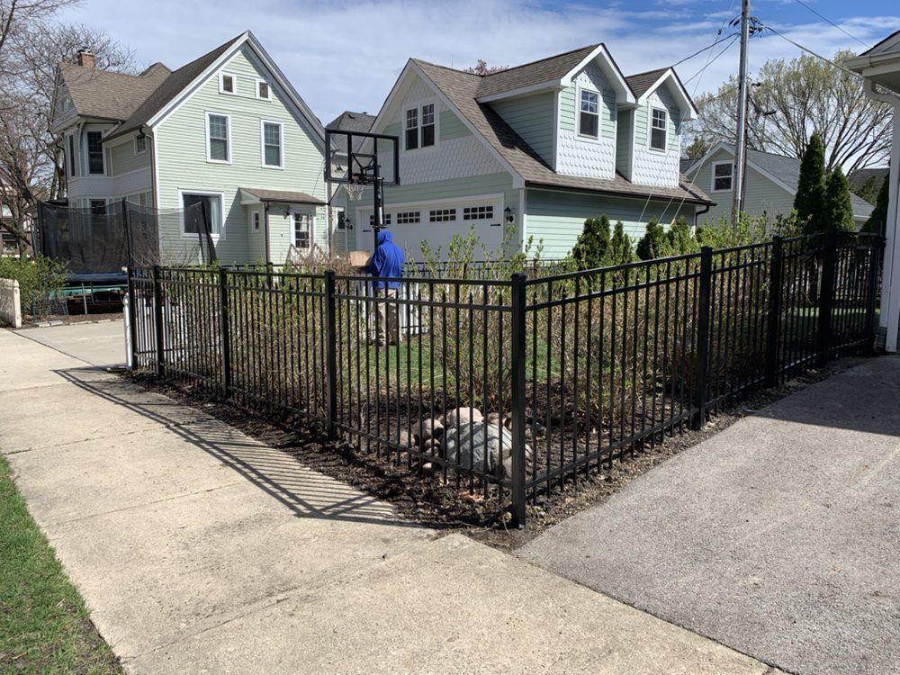 Iron Garden Fence for Protection and Safety — Maywood, IL — Anaya and Sons Fence Company