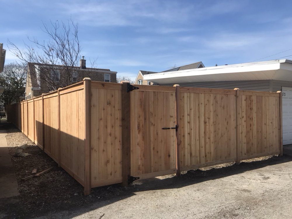 Fence Around the House — Maywood, IL — Anaya and Sons Fence Company